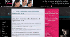Desktop Screenshot of blog.tout-pour-la-gestion.com